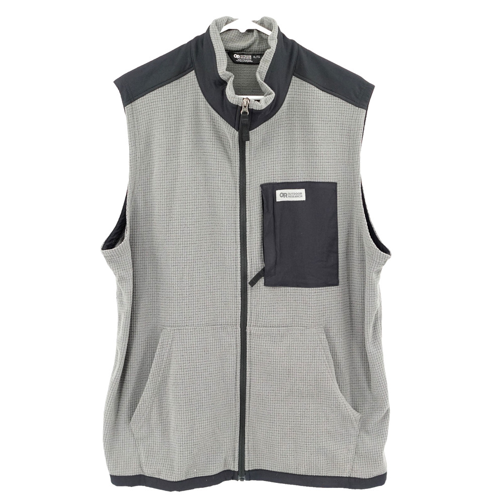 Outdoor Research Vest SZ XL Trail Mix Fleece Outdoor Utility Hiking Gorpcore